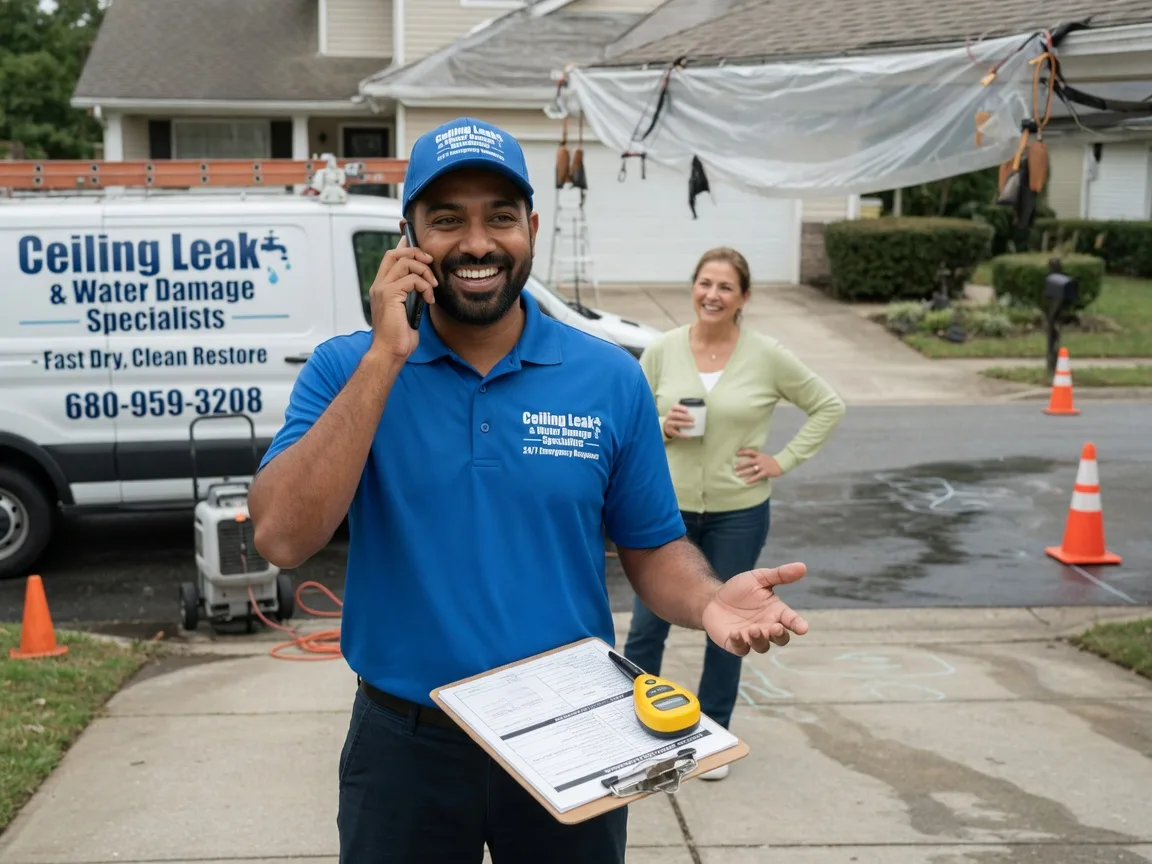 Ceiling Leak Cleanup Park City, MT FAQs